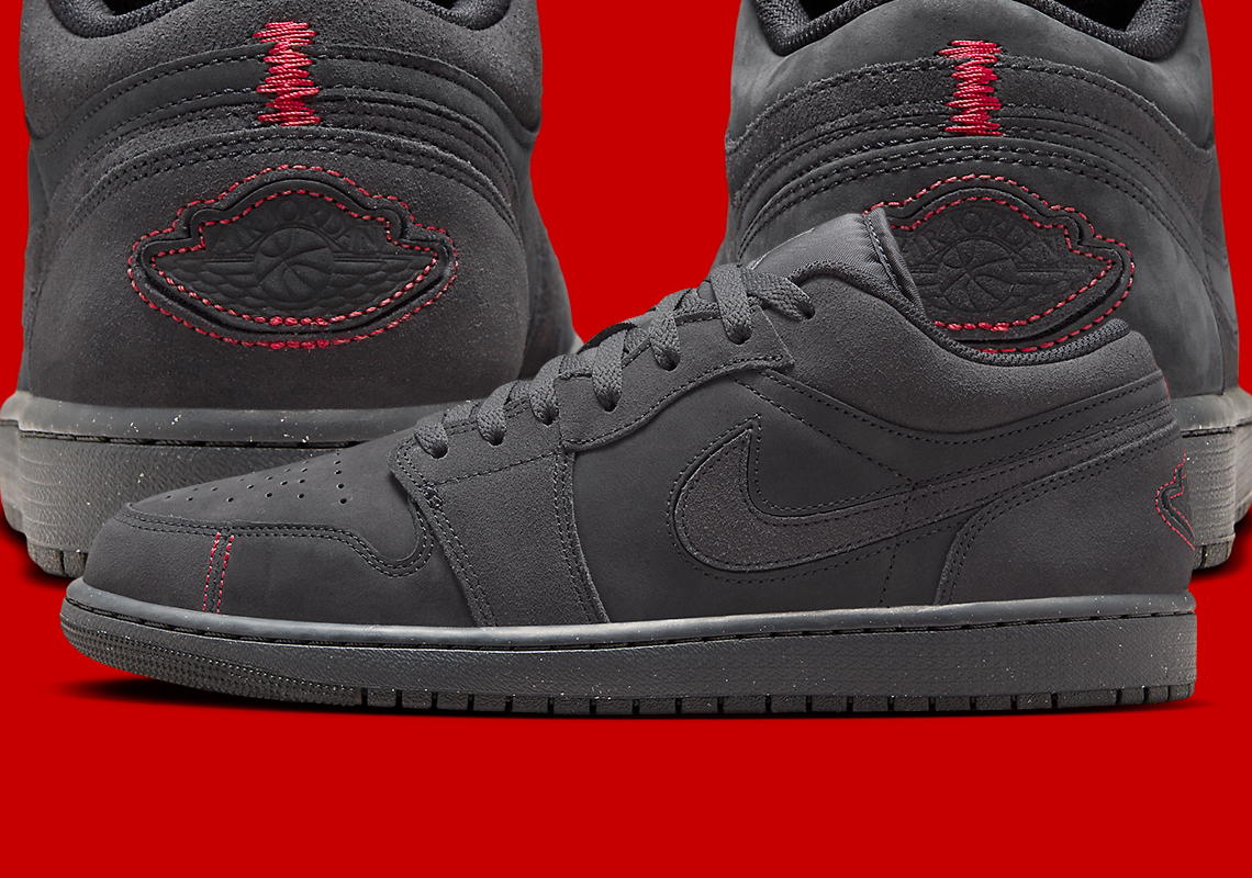 The Air Jordan 1 Low SE Craft "Dark Smoke Grey" Is Available Now