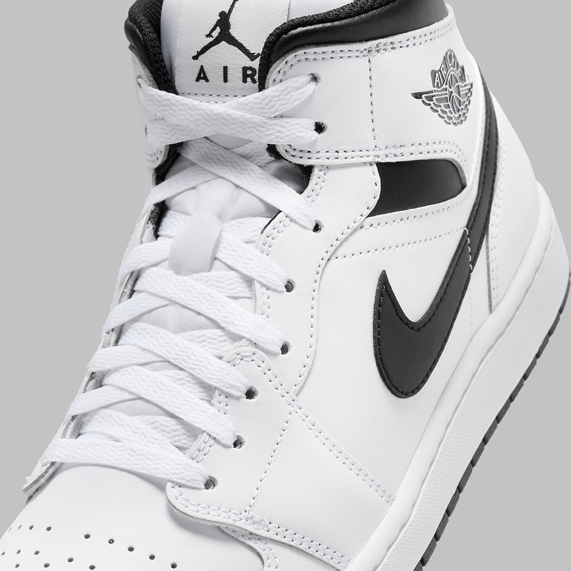 Air Jordan 1 Mid White Black Dq8426 132 2