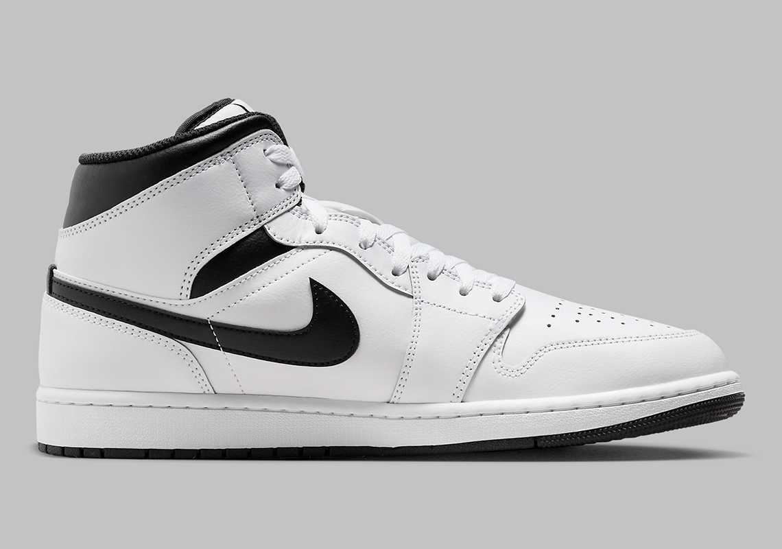 Air Jordan 1 Mid White Black Dq8426 132 6