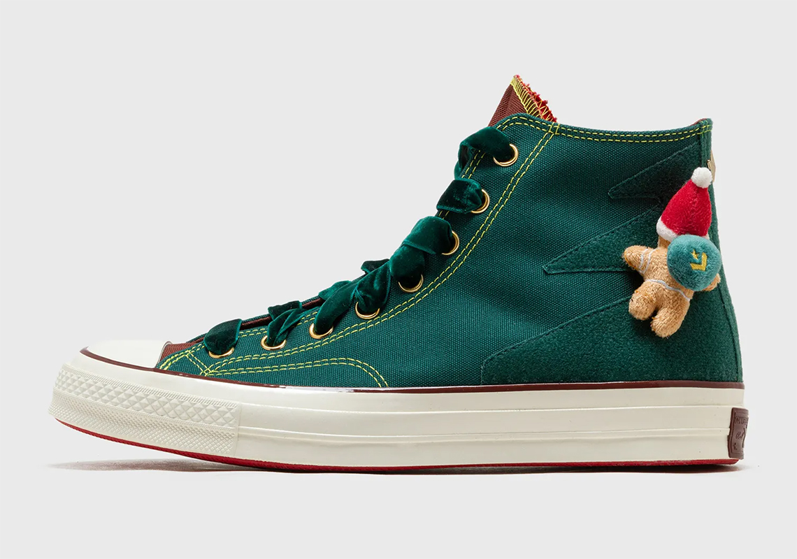 Converse Chuck 70 Christmas Gingerbread Man A07978c 2