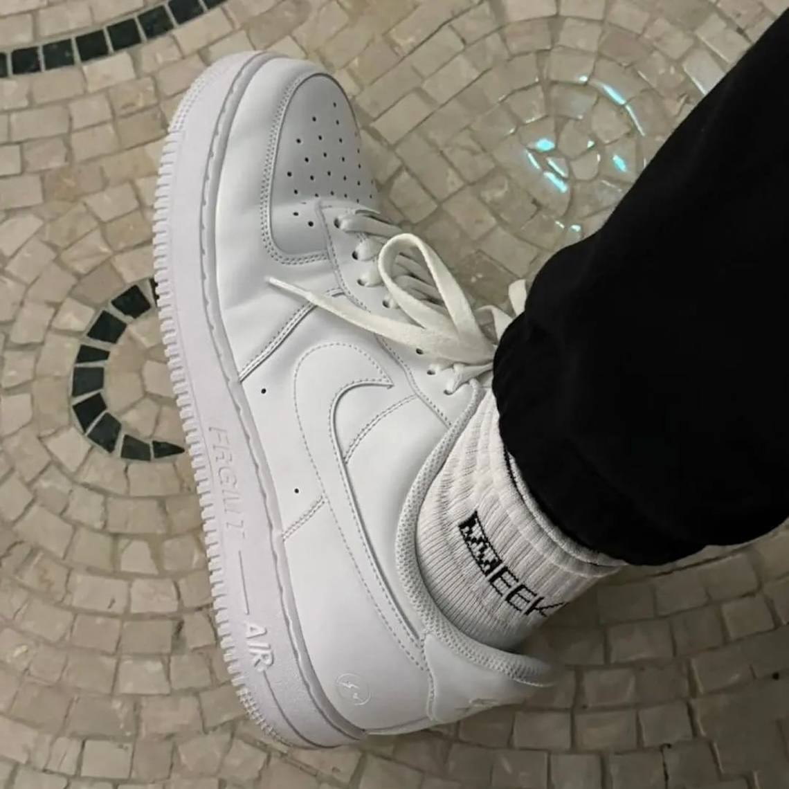 Fragment Design Nike Air Force 1 Low Black White 2024 2