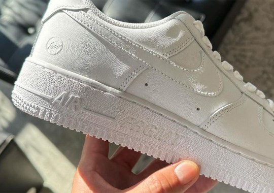 Hiroshi Fujiwara Gives His Take On White-On-White Air Force 1s