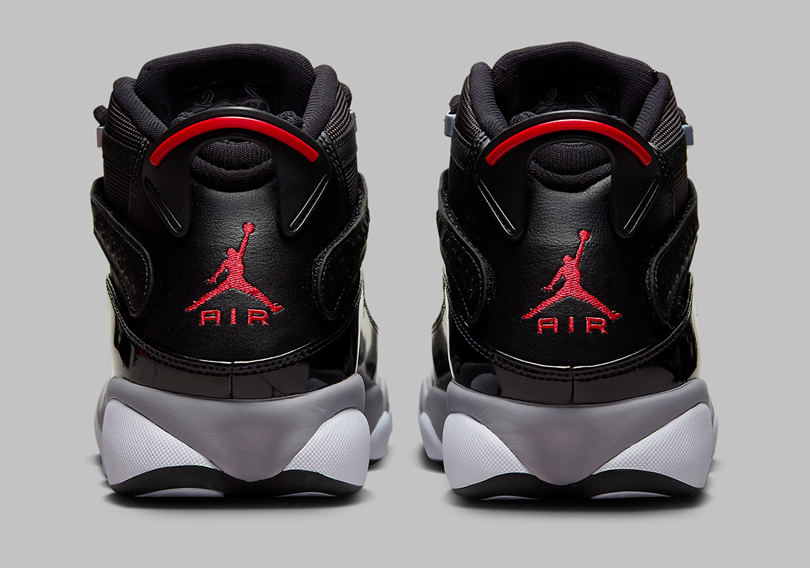 Jordan 6 Rings Black Grey Red Fz4178 010 4