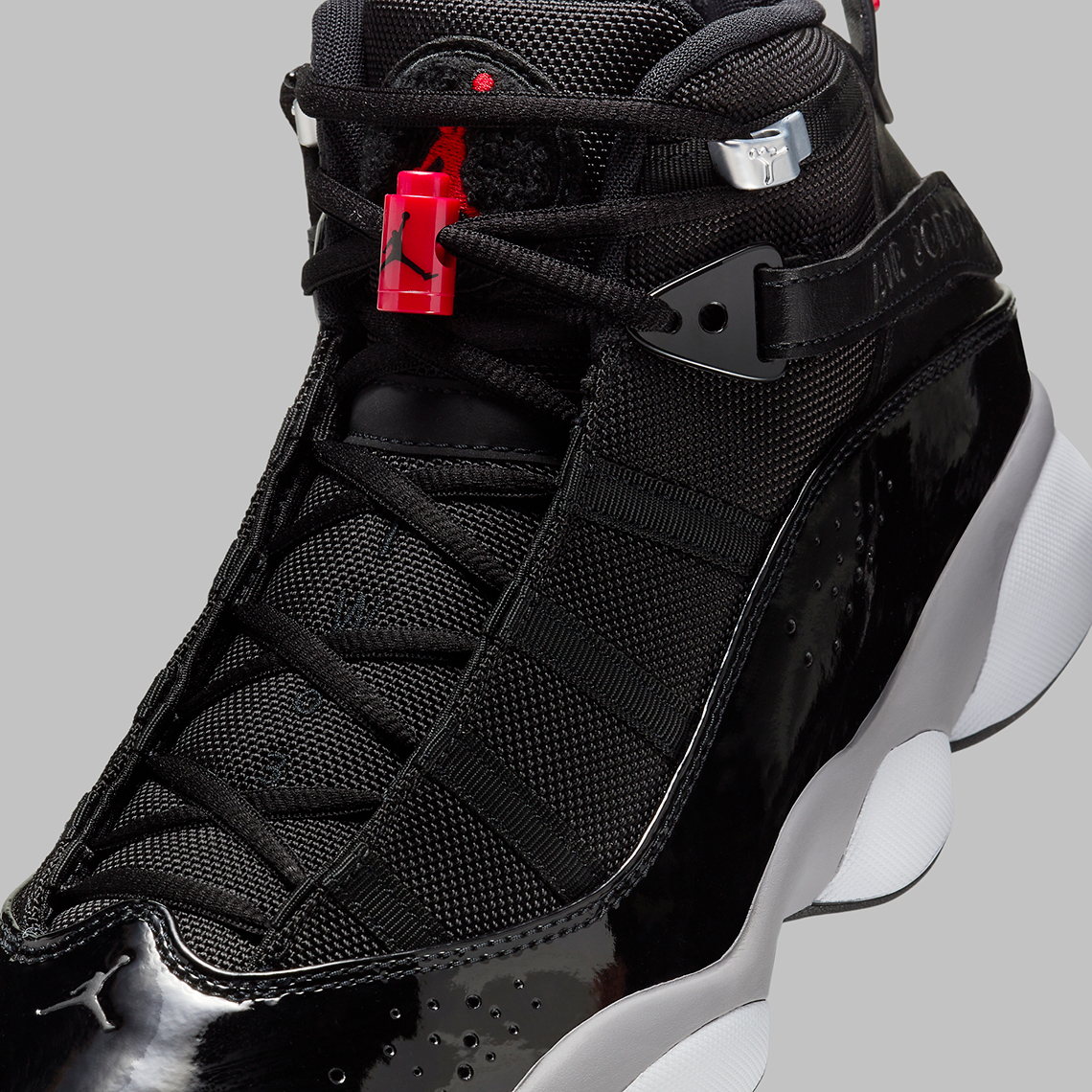 Jordan 6 Rings Black Grey Red Fz4178 010 7