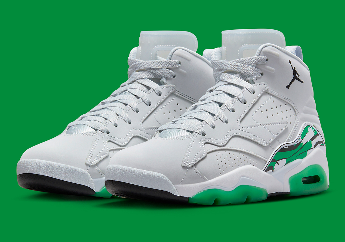 Jordan Mvp 678 White Lucky Green Fb9019 003 1