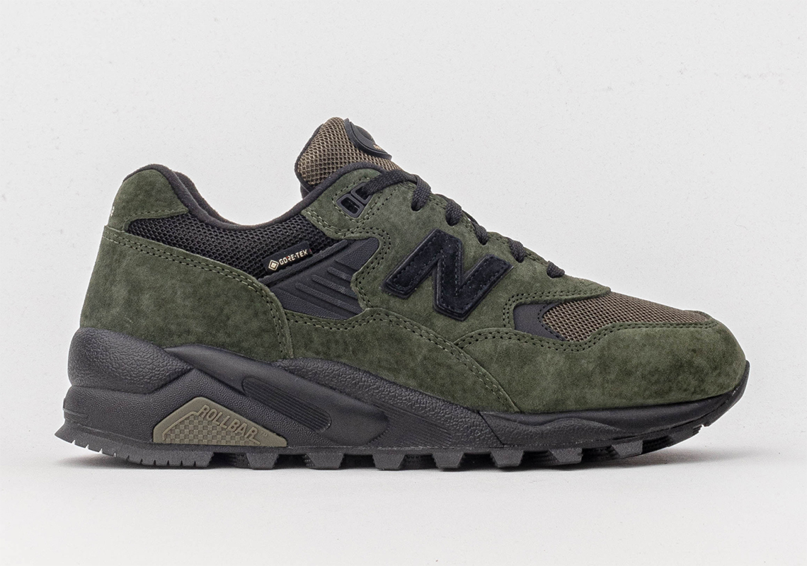 New Balance 580 Gore Tex Green Black Mt580rbl 3