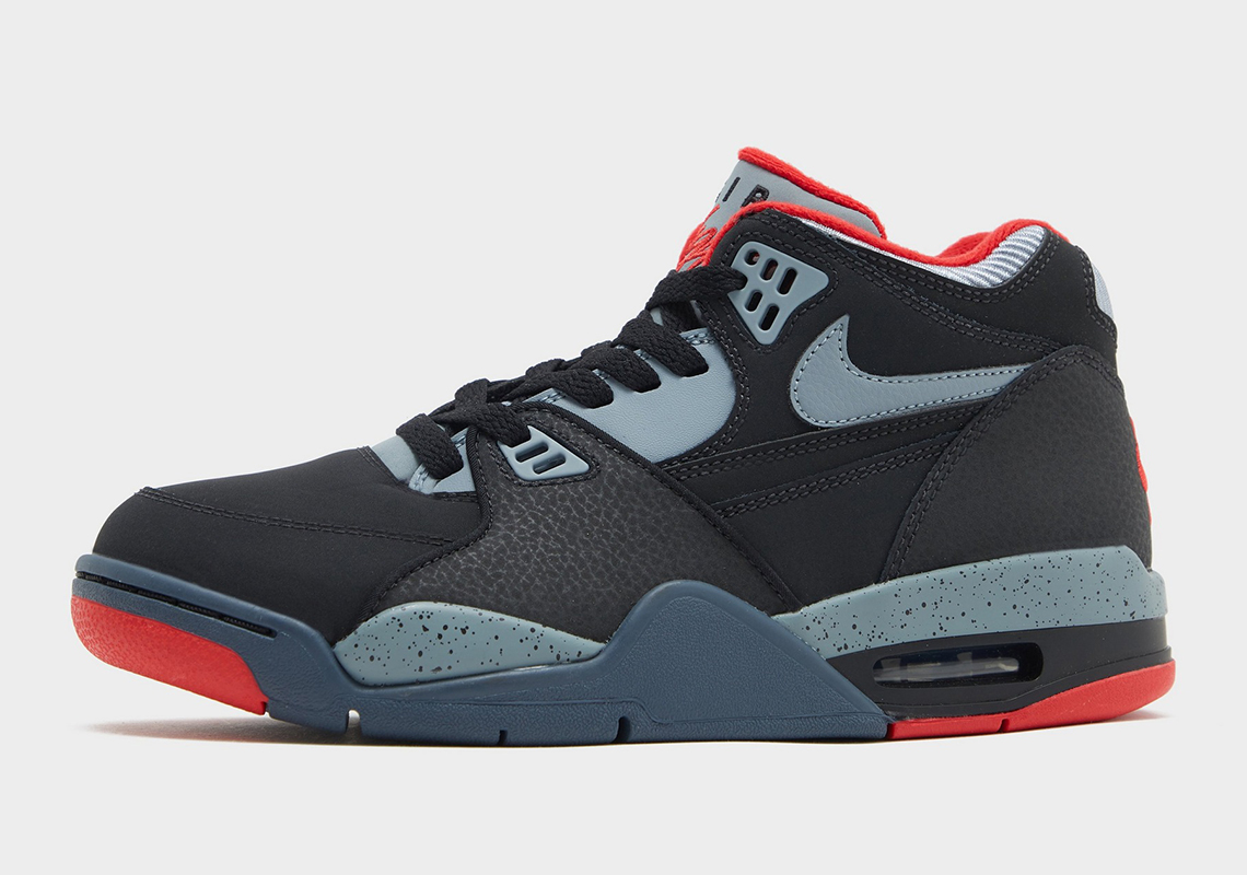 Nike Air Flight 89 Black Red Grey 2024 7