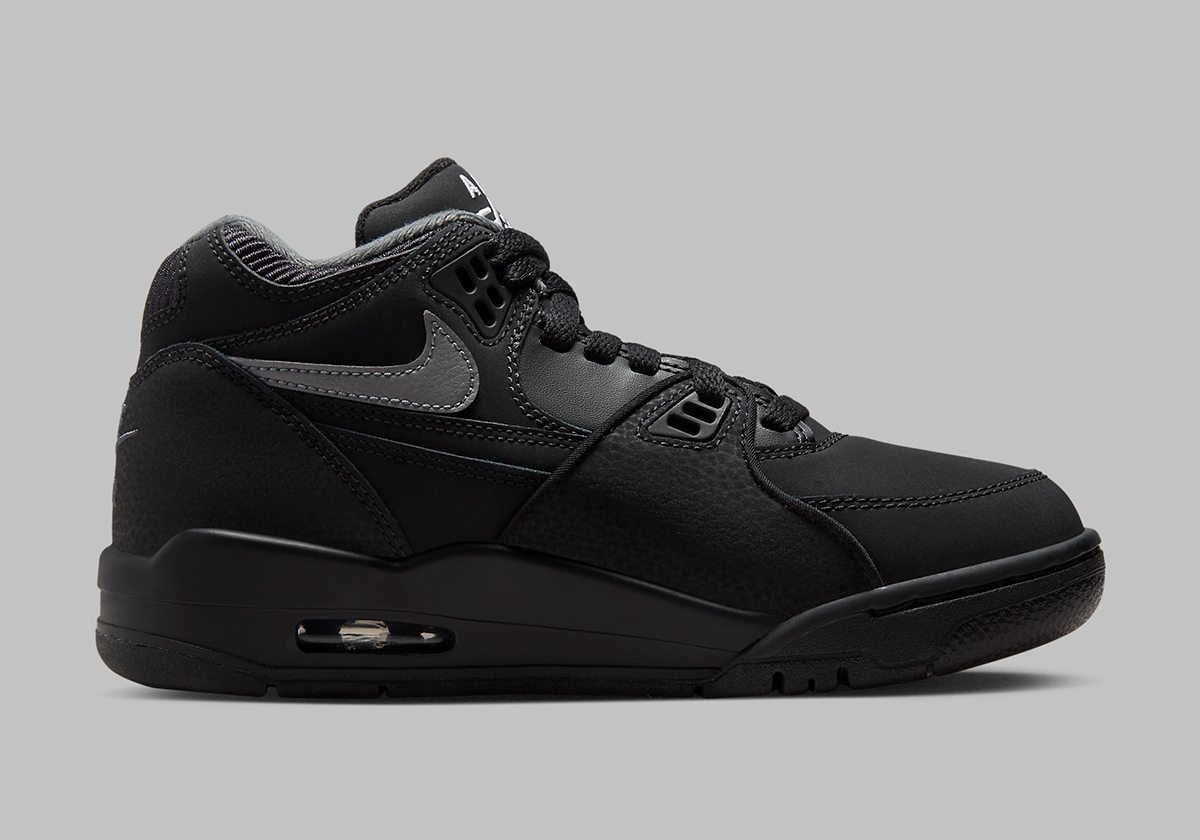 Nike Air Flight 89 Gs Black Grey Hf0406 014 1