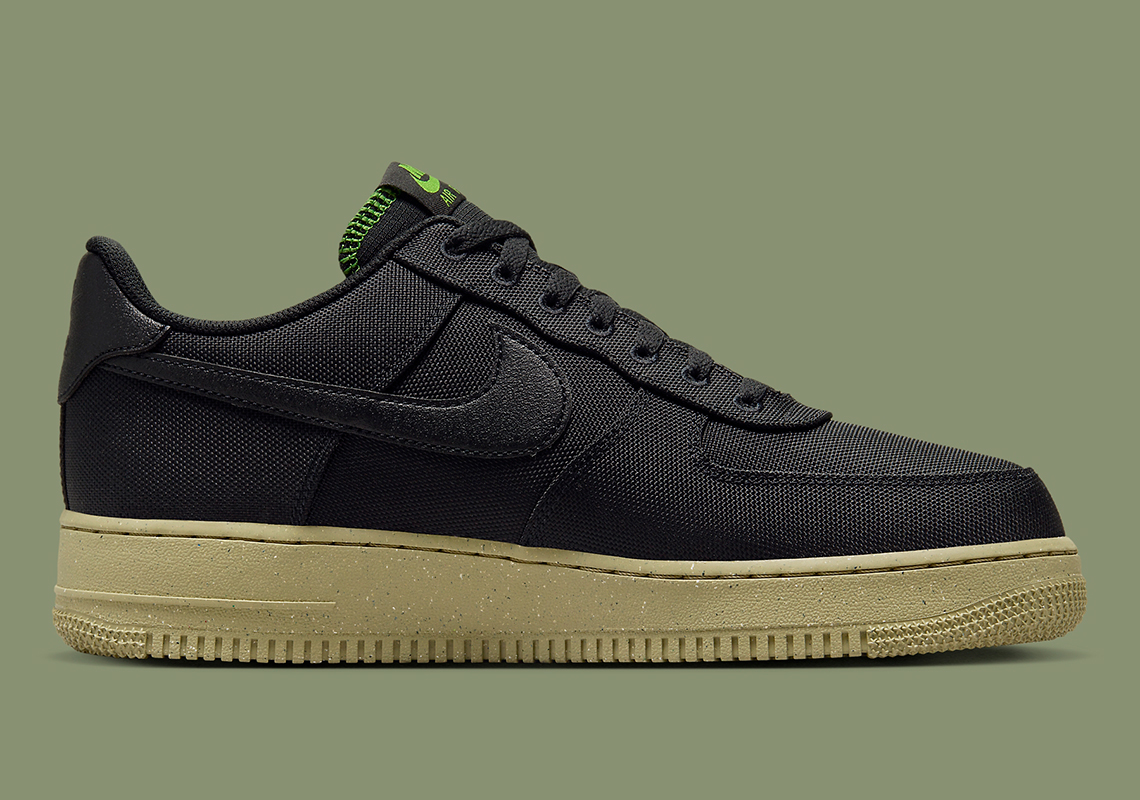 Nike Air Force 1 Low Black Neutral Olive Fj4160 001 9