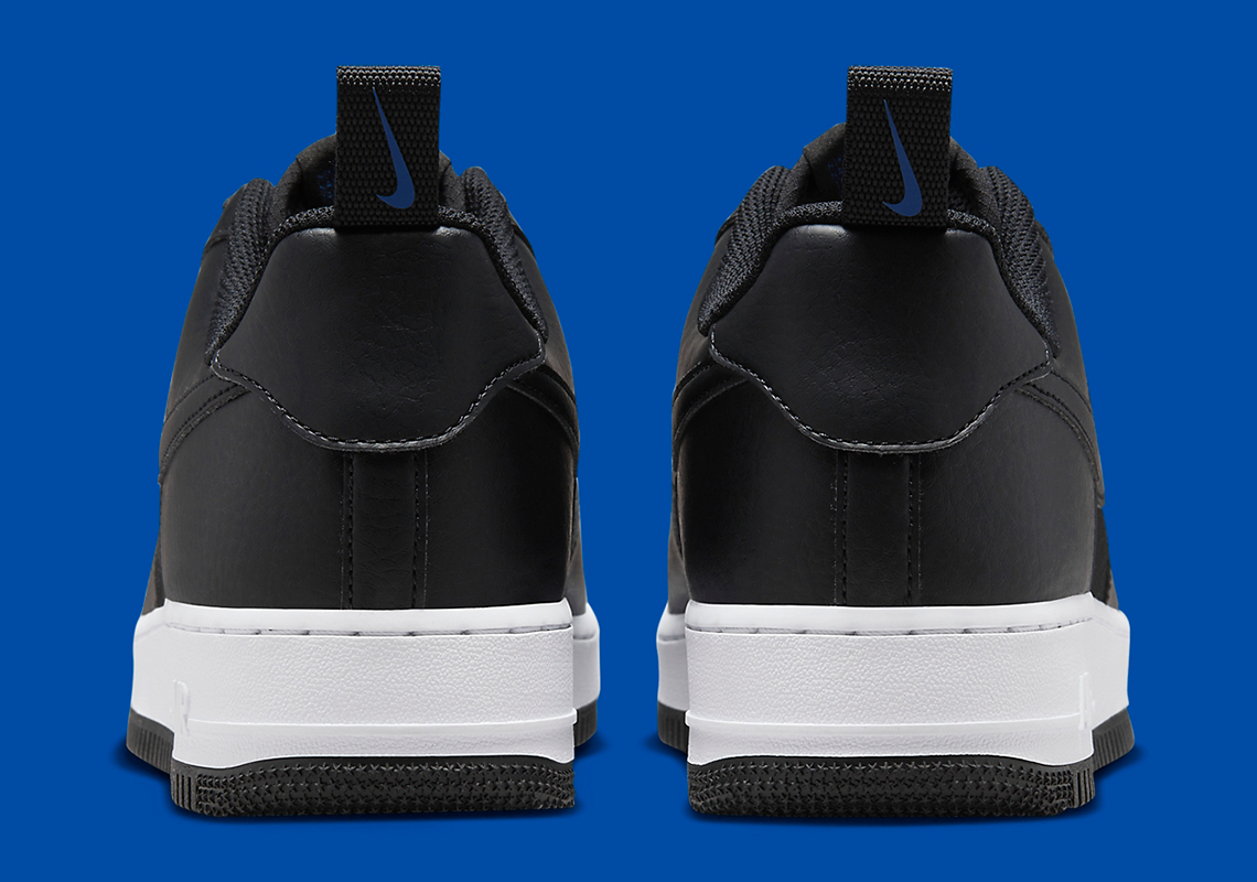 Nike Air Force 1 Low Leather Nylon Black Royal Fz4625 001 4