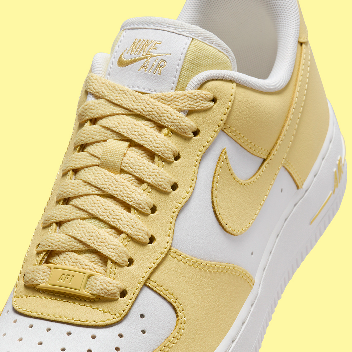 Nike Air Force 1 Low Lemon Yellow White Hf0119 700 4