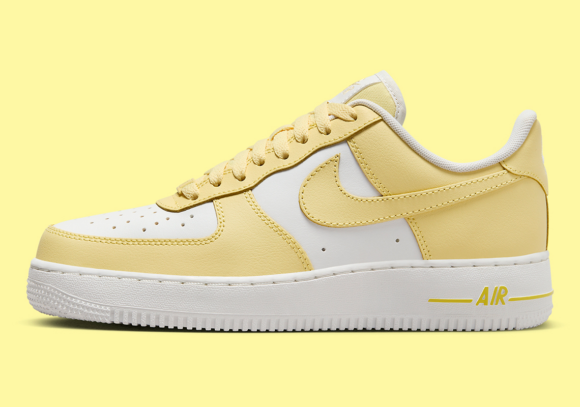 Nike Air Force 1 Low Lemon Yellow White Hf0119 700 6