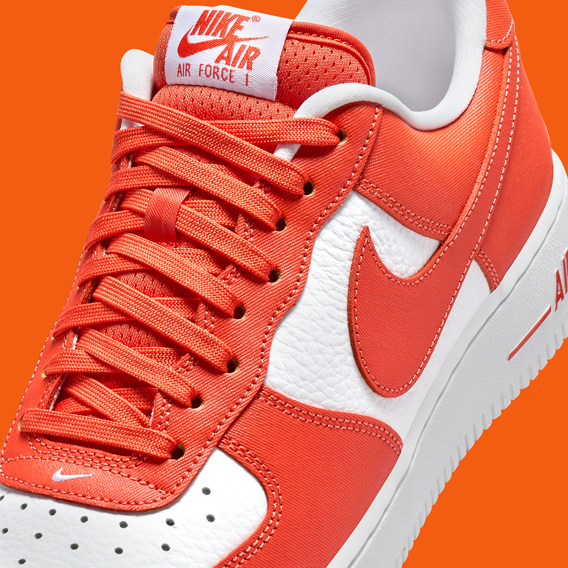 Nike Air Force 1 Low Orange Sport Canvas Fz4627 800 2