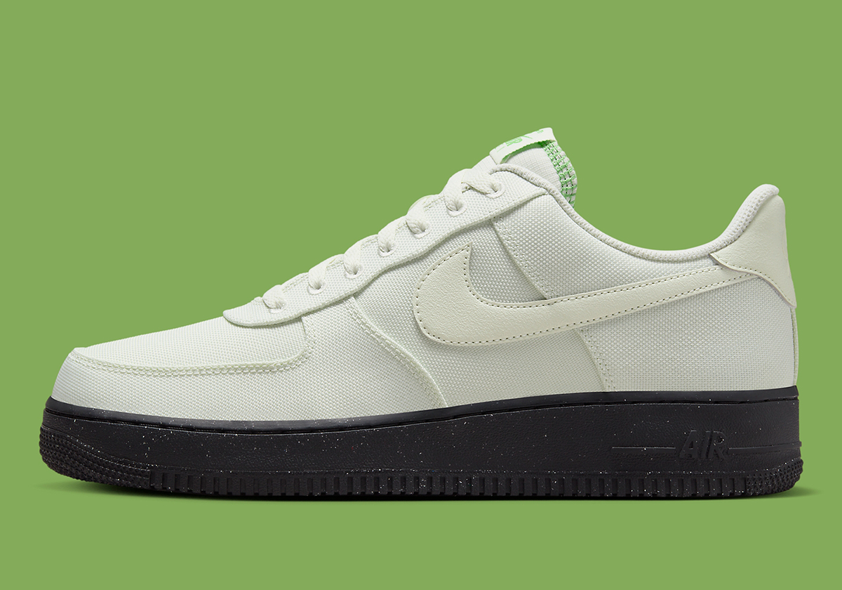 Nike Air Force 1 Low Seagrass Black Fj4160 002 7