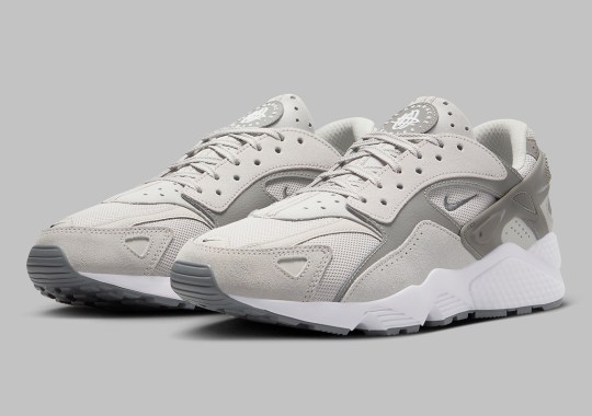 The Nike Air Huarache Runner Goes Grayscale