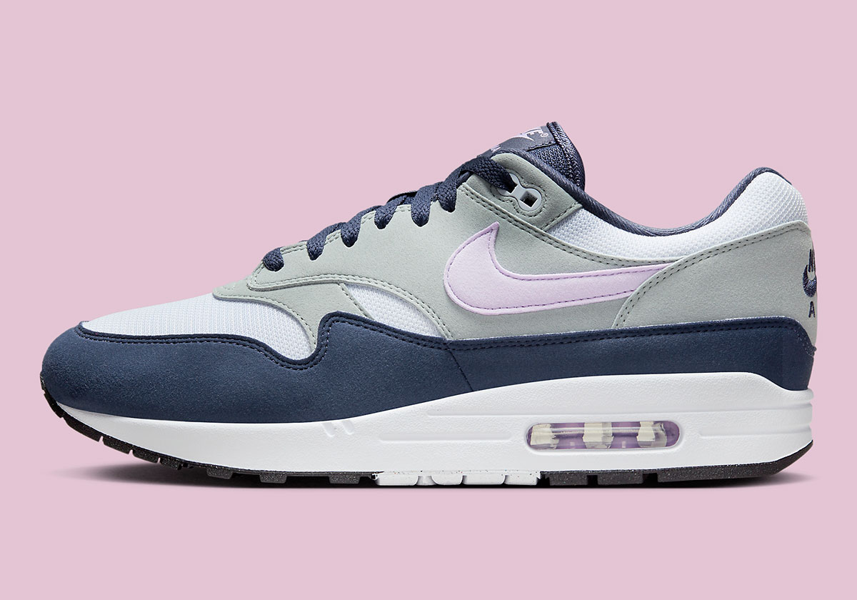 Nike Air Max 1 Football Grey Lilac Bloom Fd9082 001 5