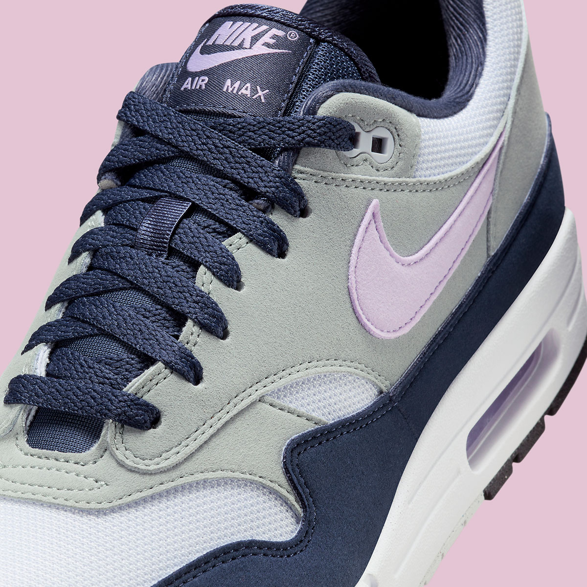 Nike Air Max 1 Football Grey Lilac Bloom Fd9082 001 8