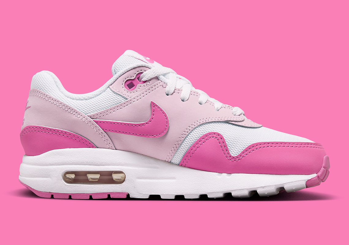 Nike Air Max 1 Gs Pink White Fz3559 100 3