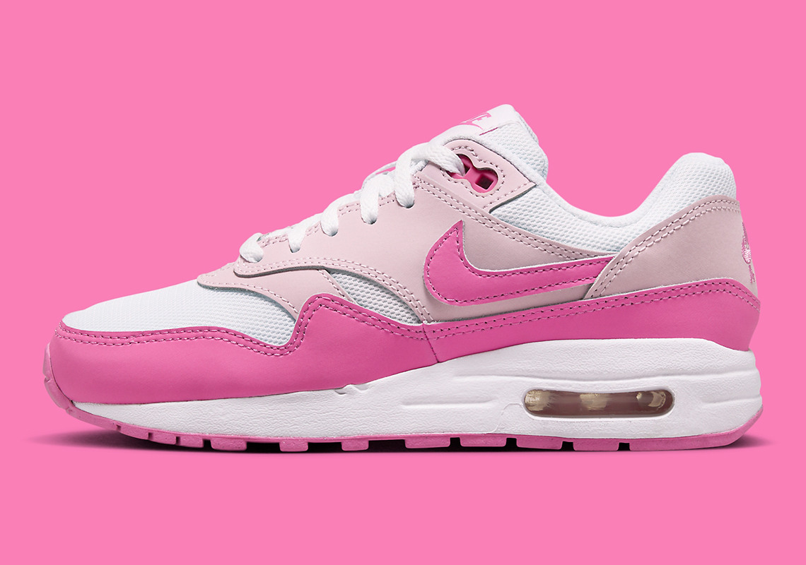 Nike Air Max 1 Gs Pink White Fz3559 100 8