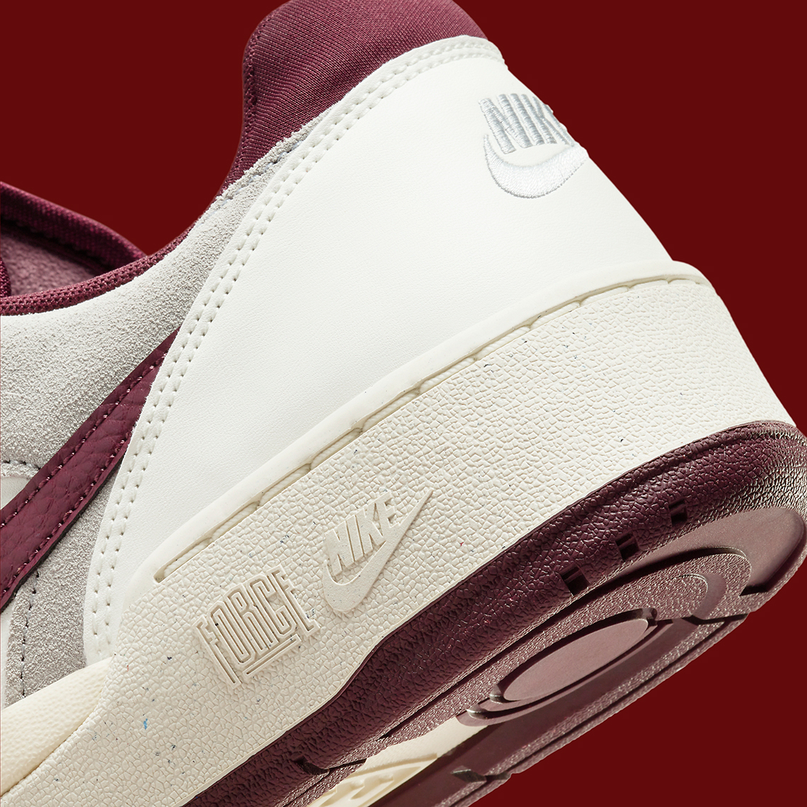 Nike Full Force Low Sail Burgundy Fz4629 100 6