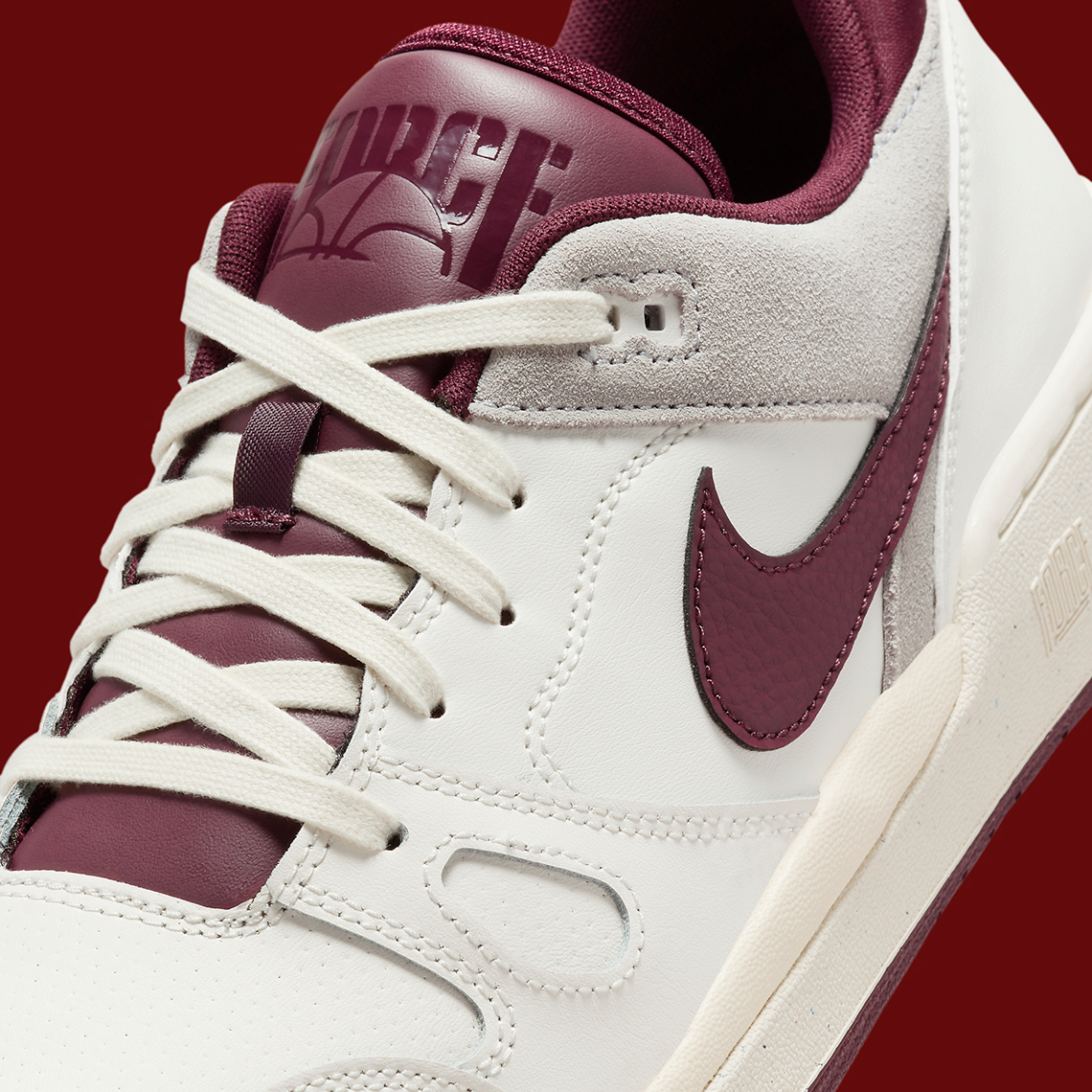 Nike Full Force Low Sail Burgundy Fz4629 100 9