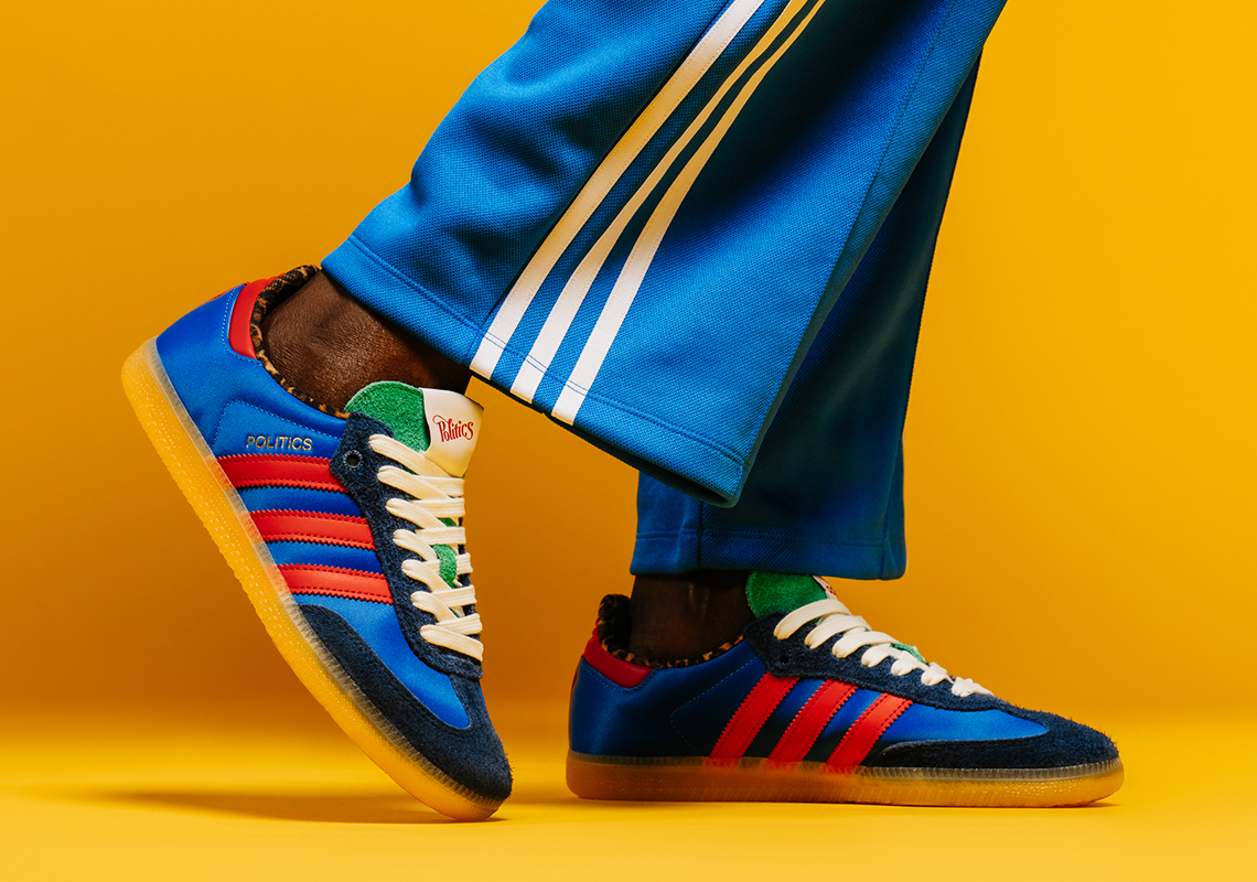 Sneaker Politics Channels 70's & 80's Fashion With Their adidas Samba Collaboration