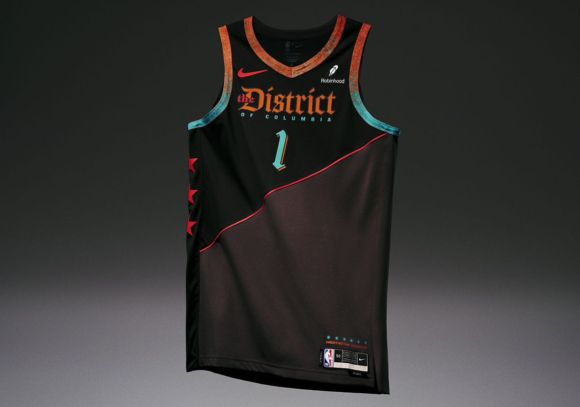 Washington Wizards–nike Nba City Edition Jerseys 2023 2024