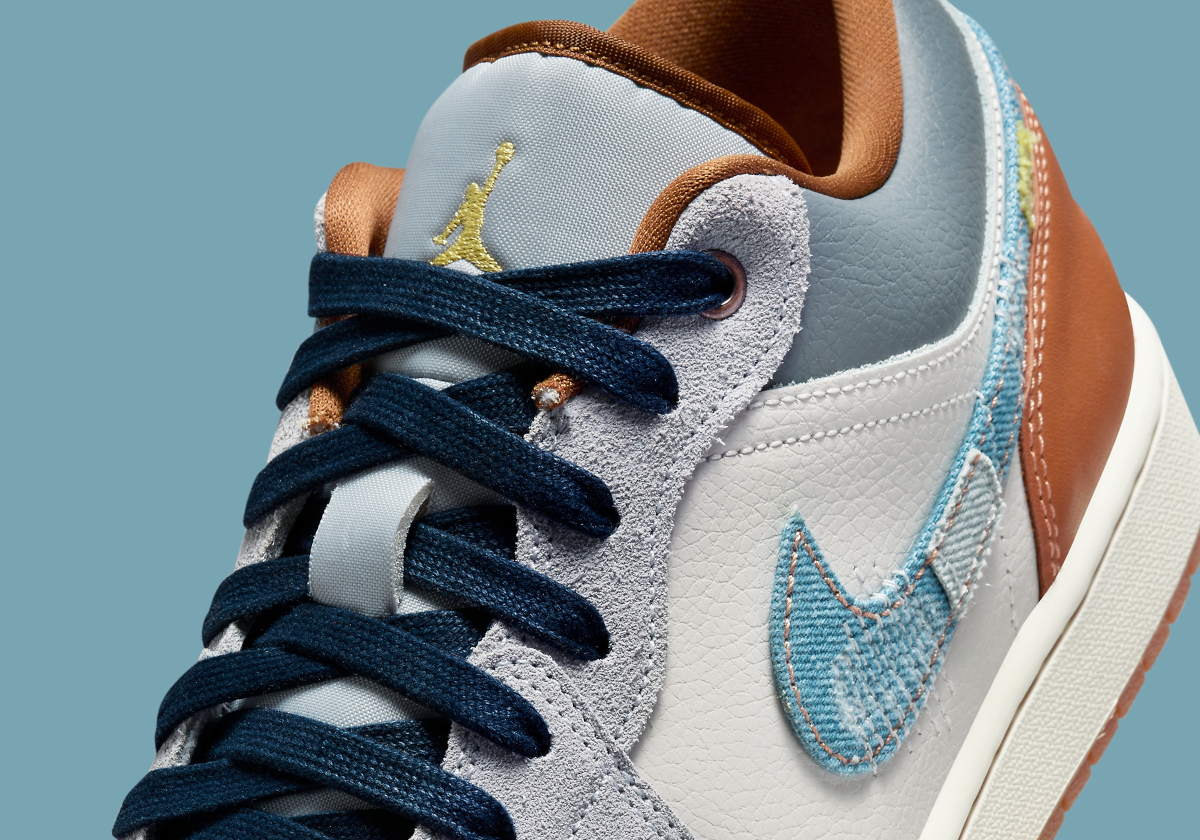 The Men's Air Jordan 1 Low "Denim" Is Available Now