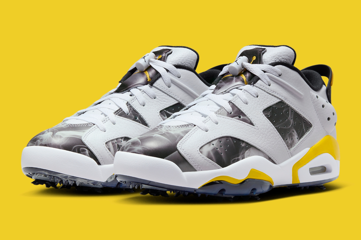 The Air Jordan 6 Low Golf Returns In “White/Tour Yellow”