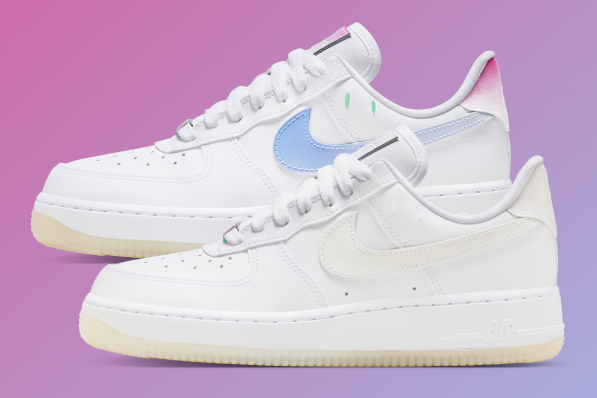 This Nike Air Force 1 Reveals Its "True Colors When Exposed To UV"