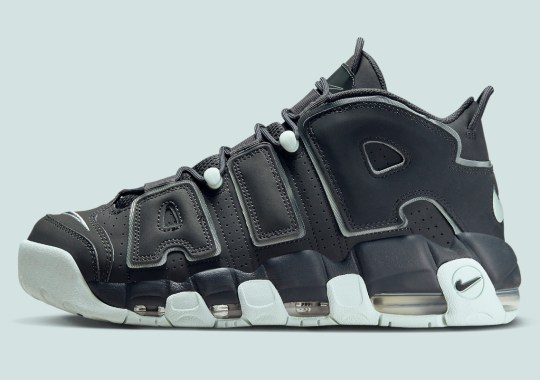 Available Now: Nike Air More Uptempo “Dark Smoke Grey”