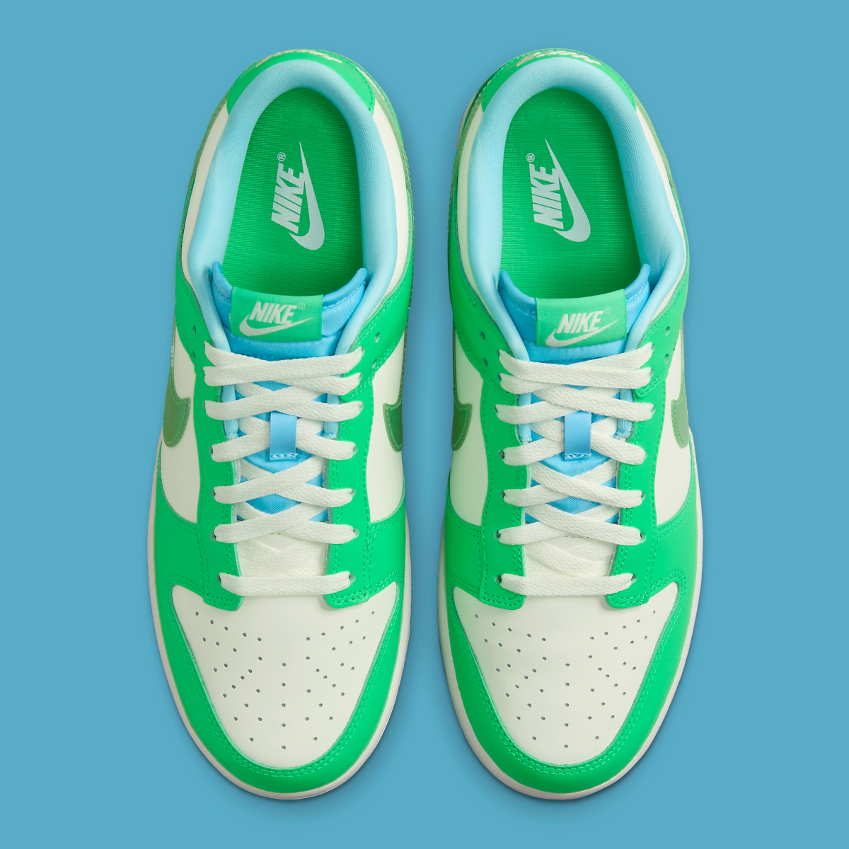 Nike Dunk Low Sail Green Shock Fz4015 399 6