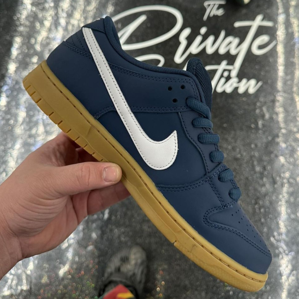 Nike Sb Dunk Low Orange Label Navy 1