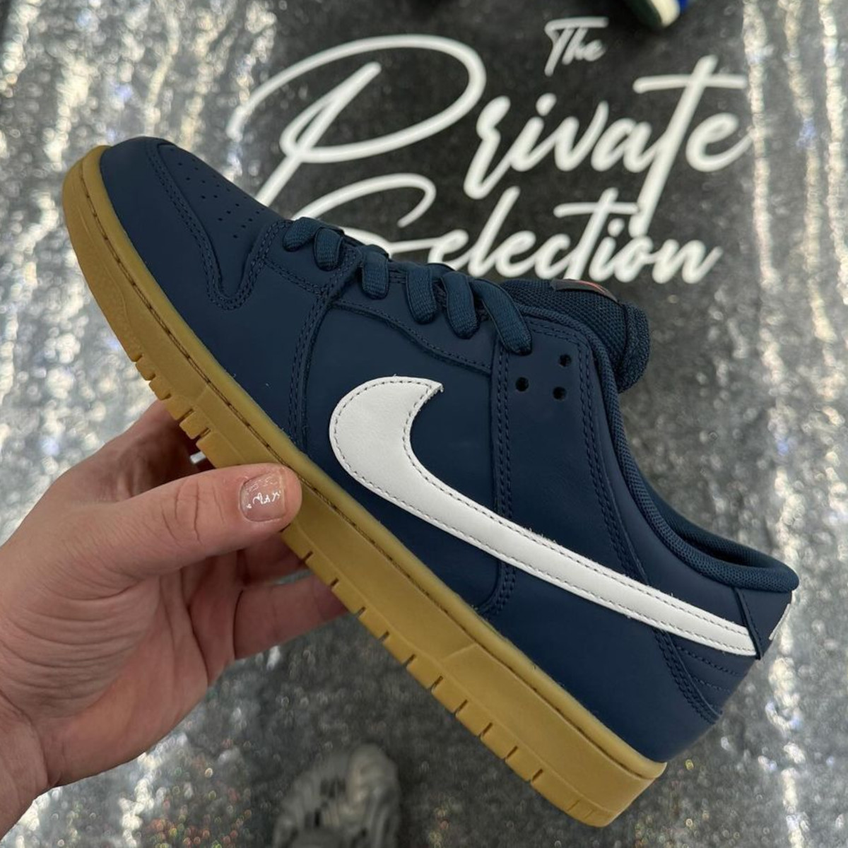 Nike Sb Dunk Low Orange Label Navy 2