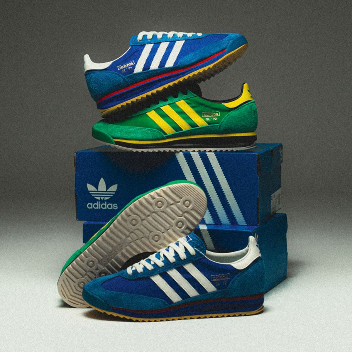 Adidas Sl 72 Blue Green 2023