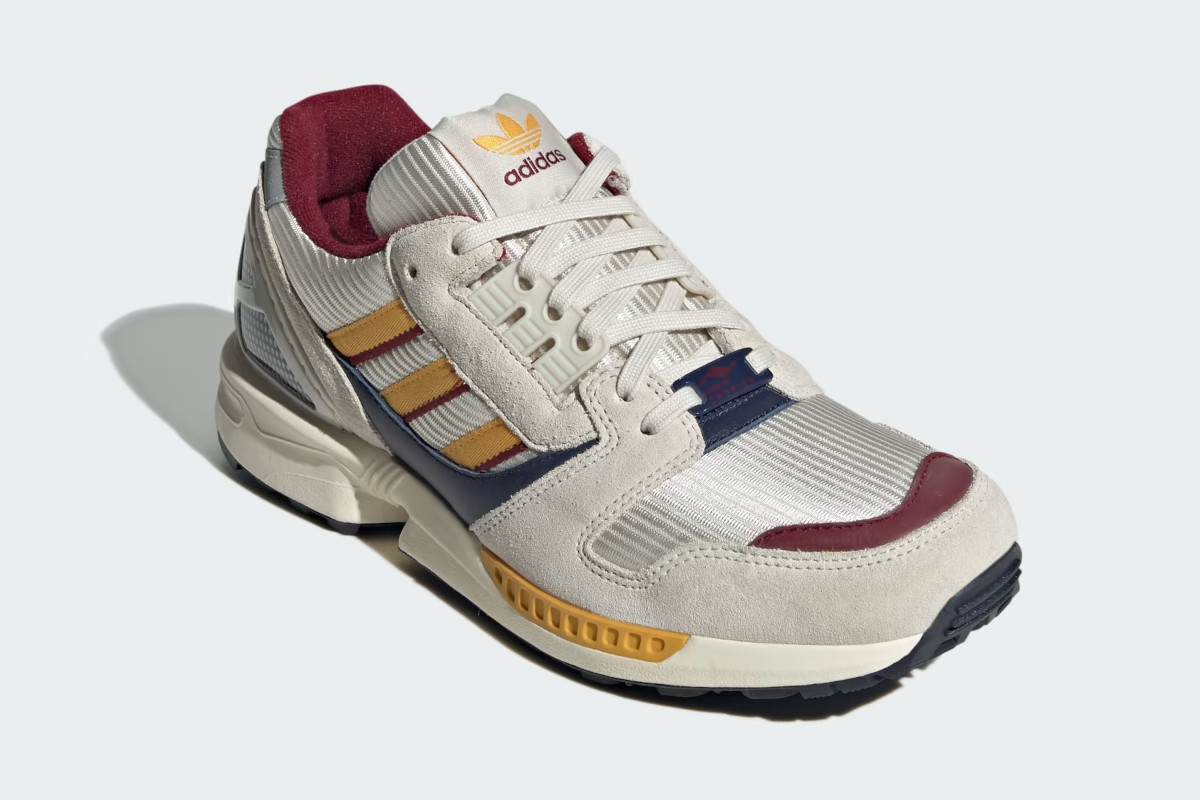 Adidas Zx 8000 Aluminum Preloved Yellow Collegiate Burgundy Ie0550 4