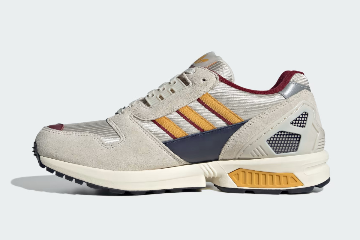 Adidas Zx 8000 Aluminum Preloved Yellow Collegiate Burgundy Ie0550 6