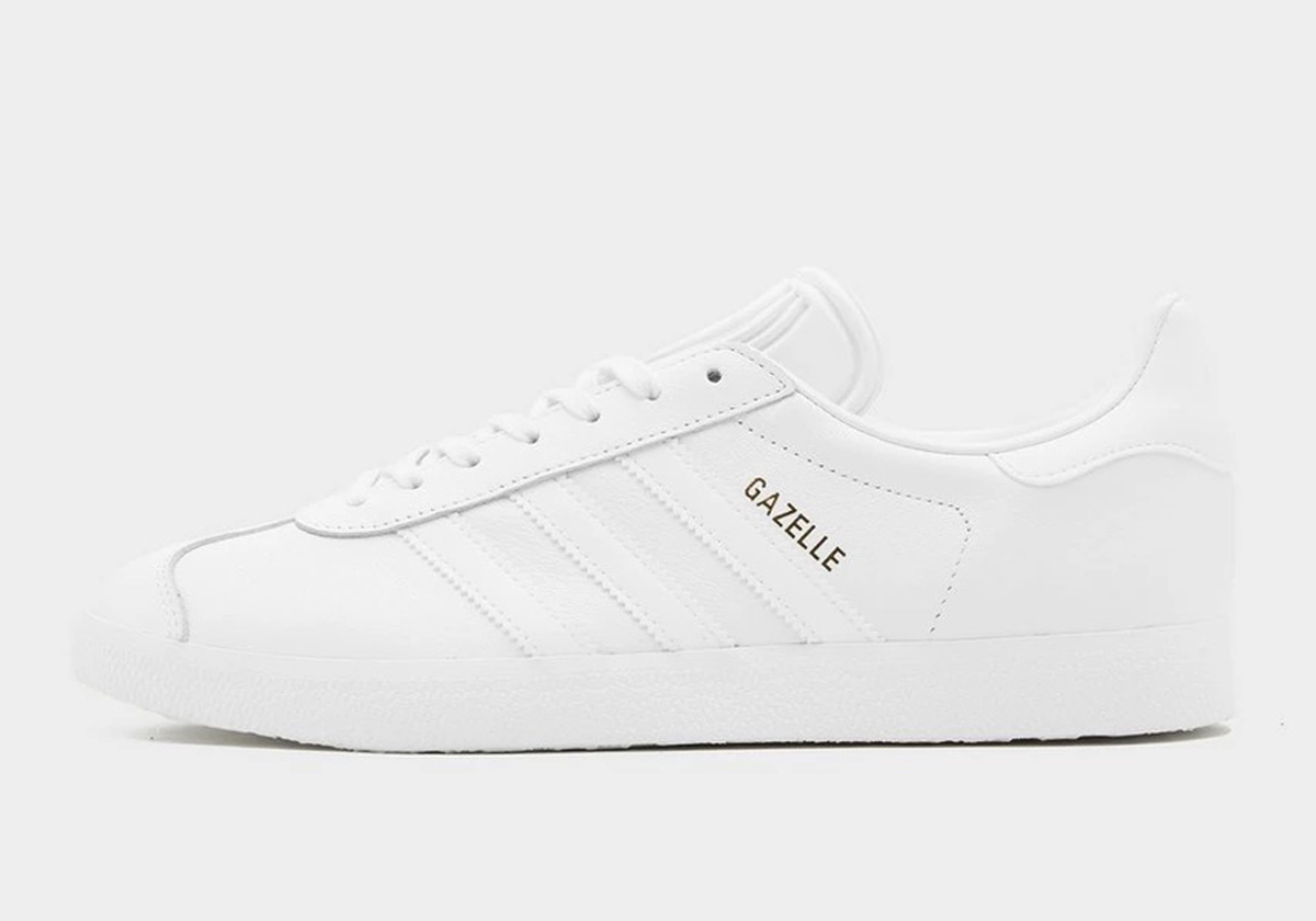 Adidas Gazelle Cloud White Gold Metallic Bb5498 1