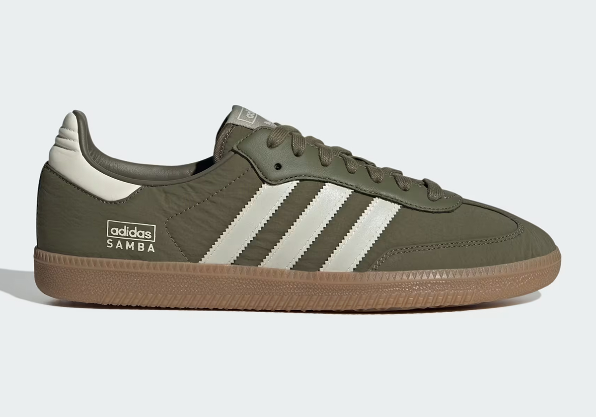 Adidas Samba Og Focus Olive Nylon Ie3440 2