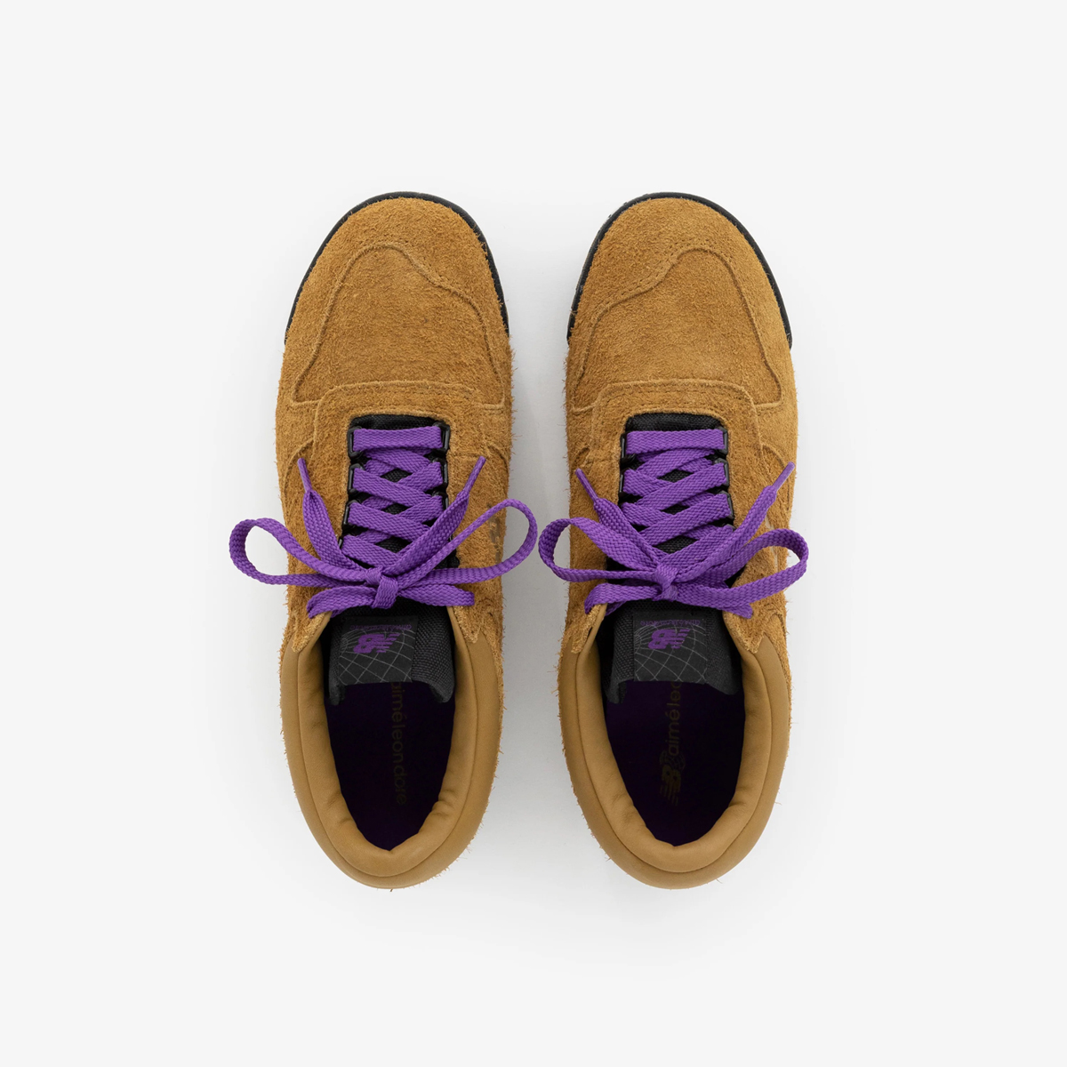 Aime Leon Dore New Balance Rainier Low Brown Purple 3