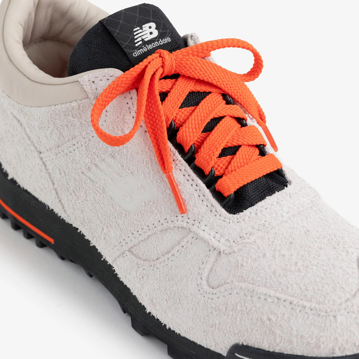 Aime Leon Dore New Balance Rainier Low Grey Orange 2