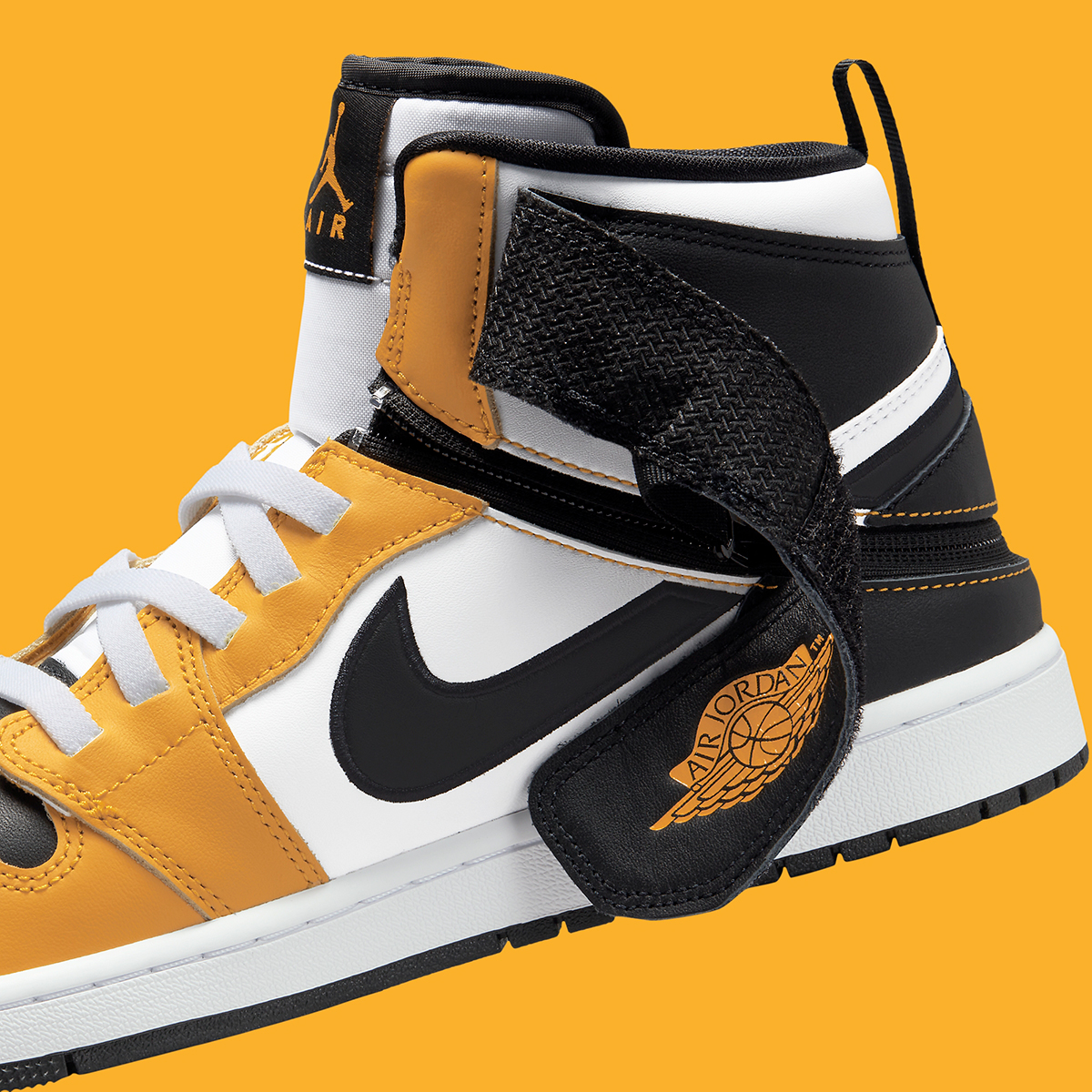 Air Jordan 1 Flyease Yellow Ochre Black Cq3835 107 9