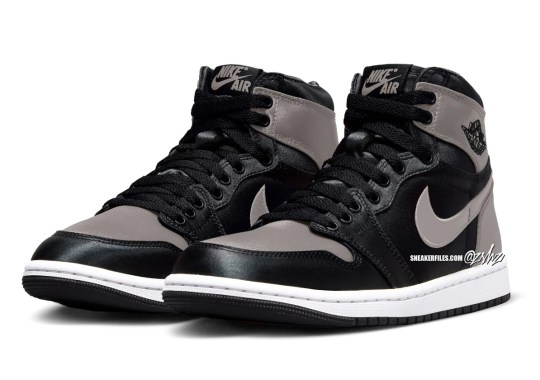 Jordan Brand Continues The Women’s Satin Series With The Air Jordan 1 “Shadow”