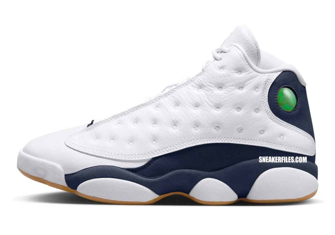 Air Jordan 13 Midnight Navy Gum 2024 414571 140 1 1