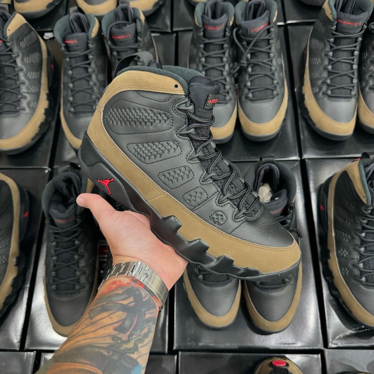 Air Jordan 9 Olive 2024