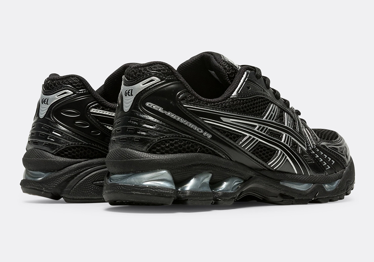 Asics Gel Kayano 14 Black Pure Silver 1201a019 006 4