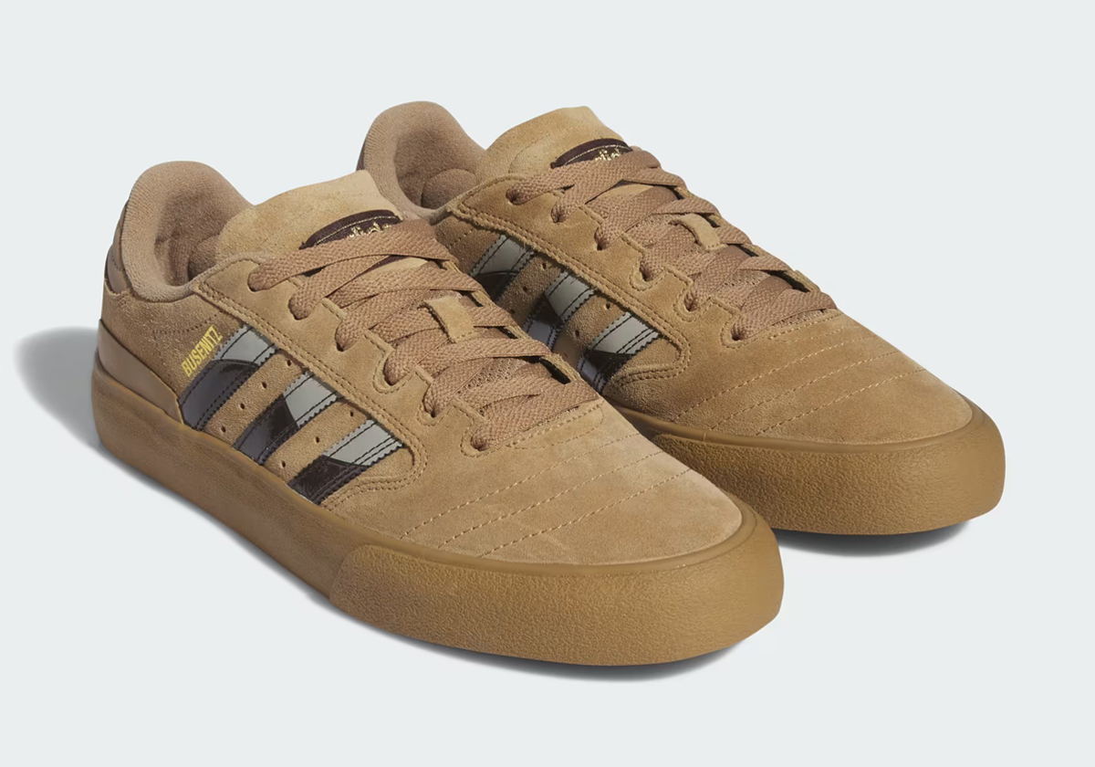 Dime Adidas Busenitz Vulc 2 Cardboard Lightbrown Gw7232 3