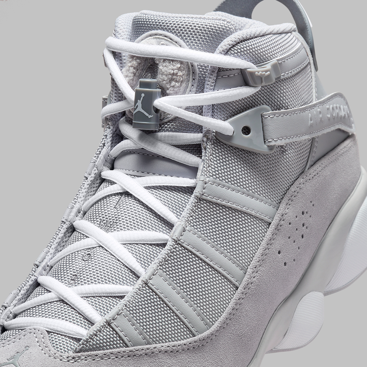 Jordan 6 Rings Grey Suede 322992 009 2