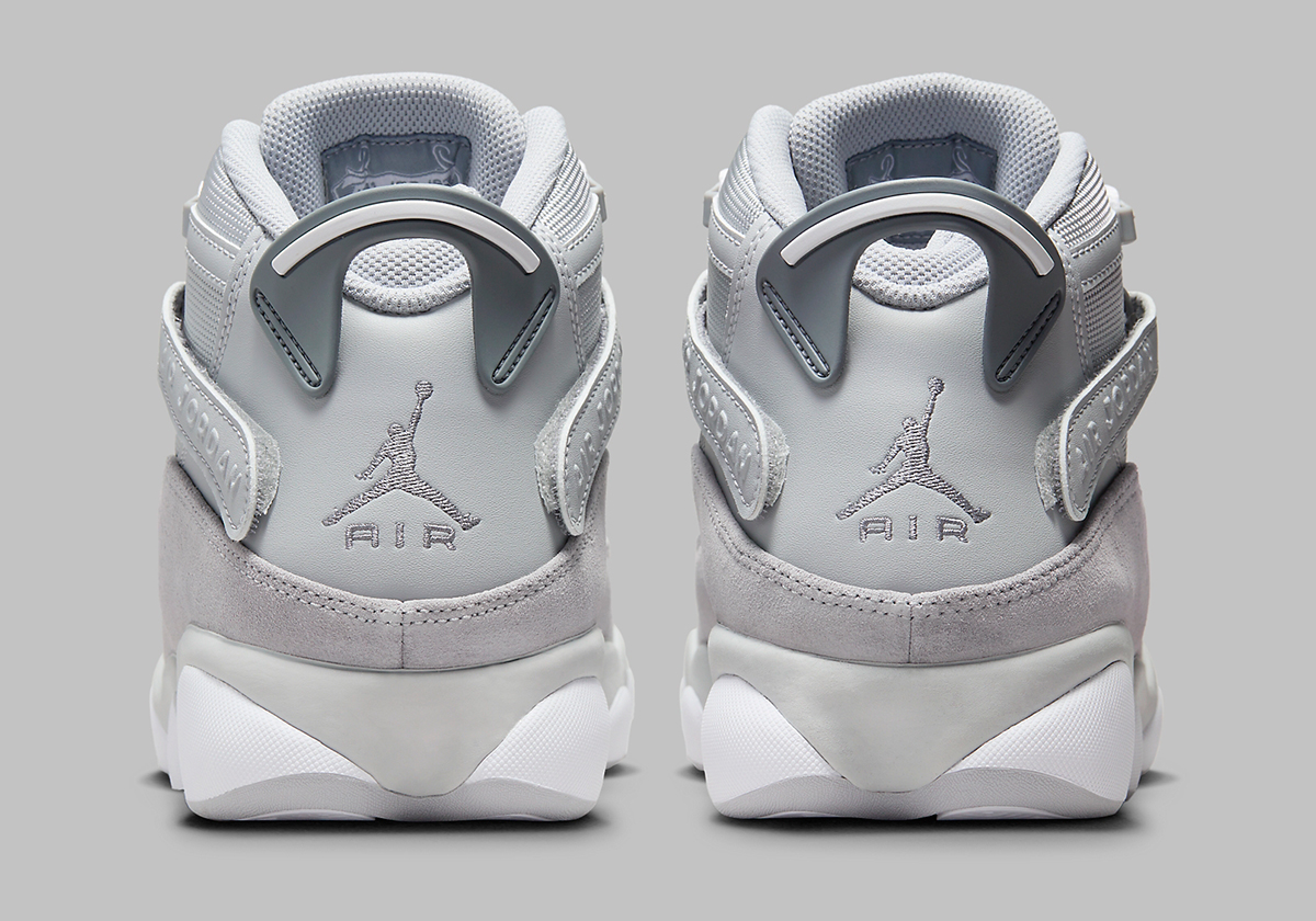 Jordan 6 Rings Grey Suede 322992 009 6