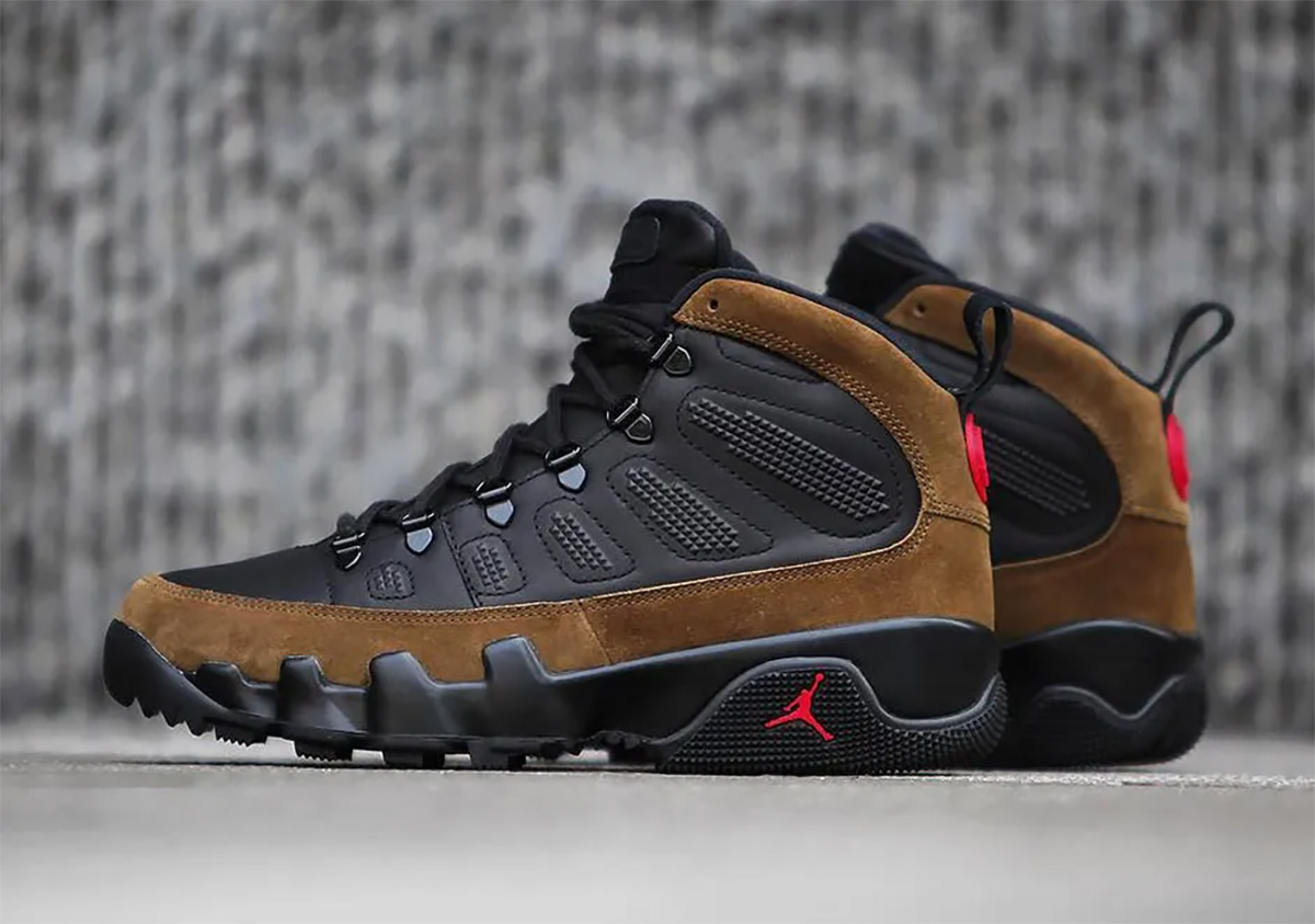 Jordan 9 Olive Boot 2017